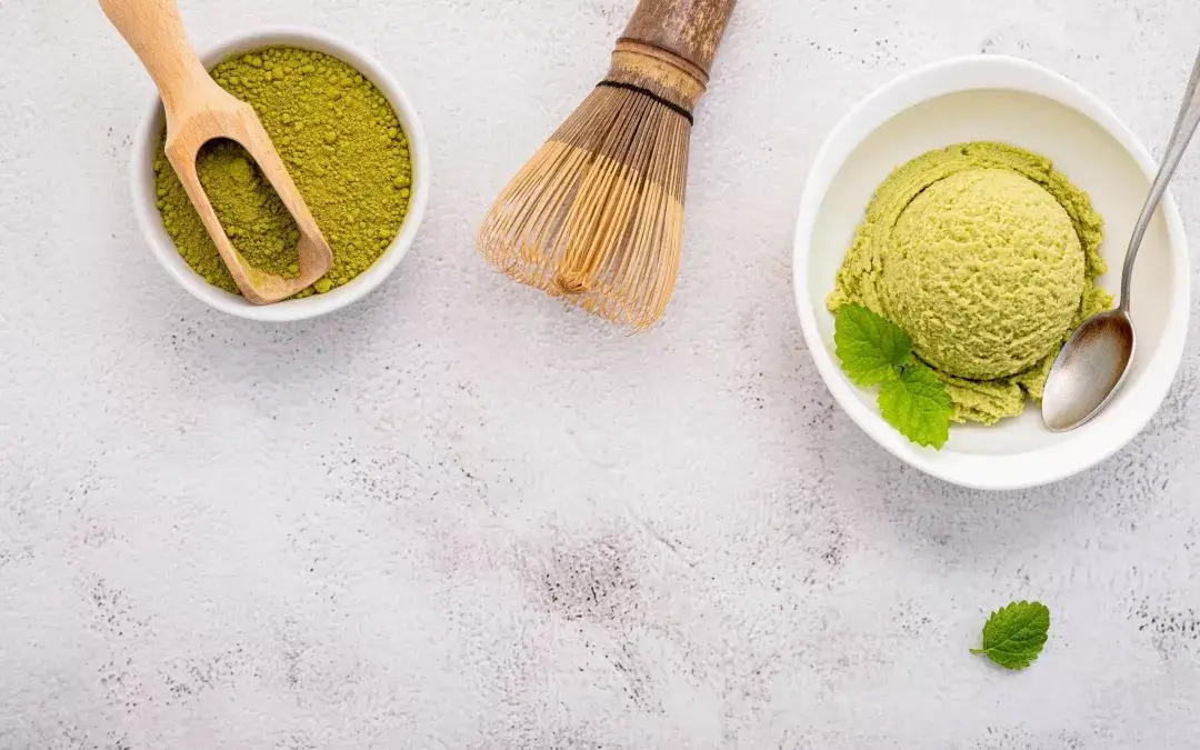 GELADO DE CHÁ VERDE (MATCHA)