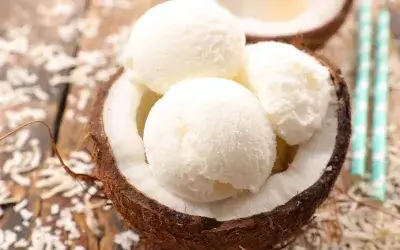ALLES VEGANE KOKOSNUSS-EIS