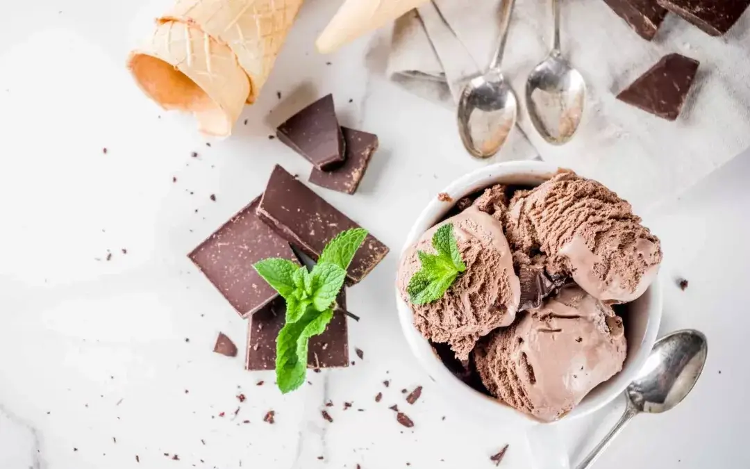 CHOCOLATE FROZEN YOGURT