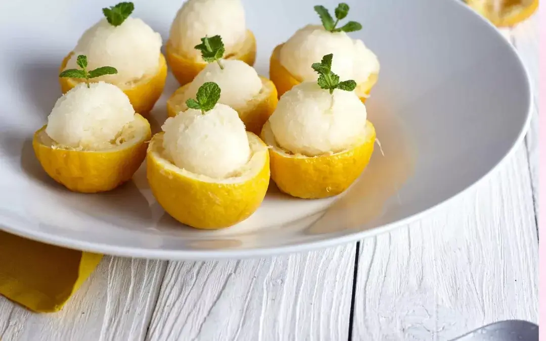 FRESH LEMON SORBET