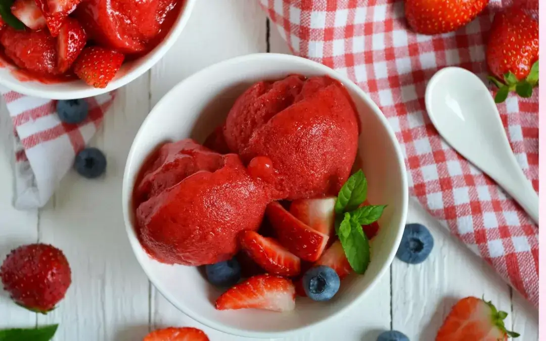 STRAWBERRY SORBET