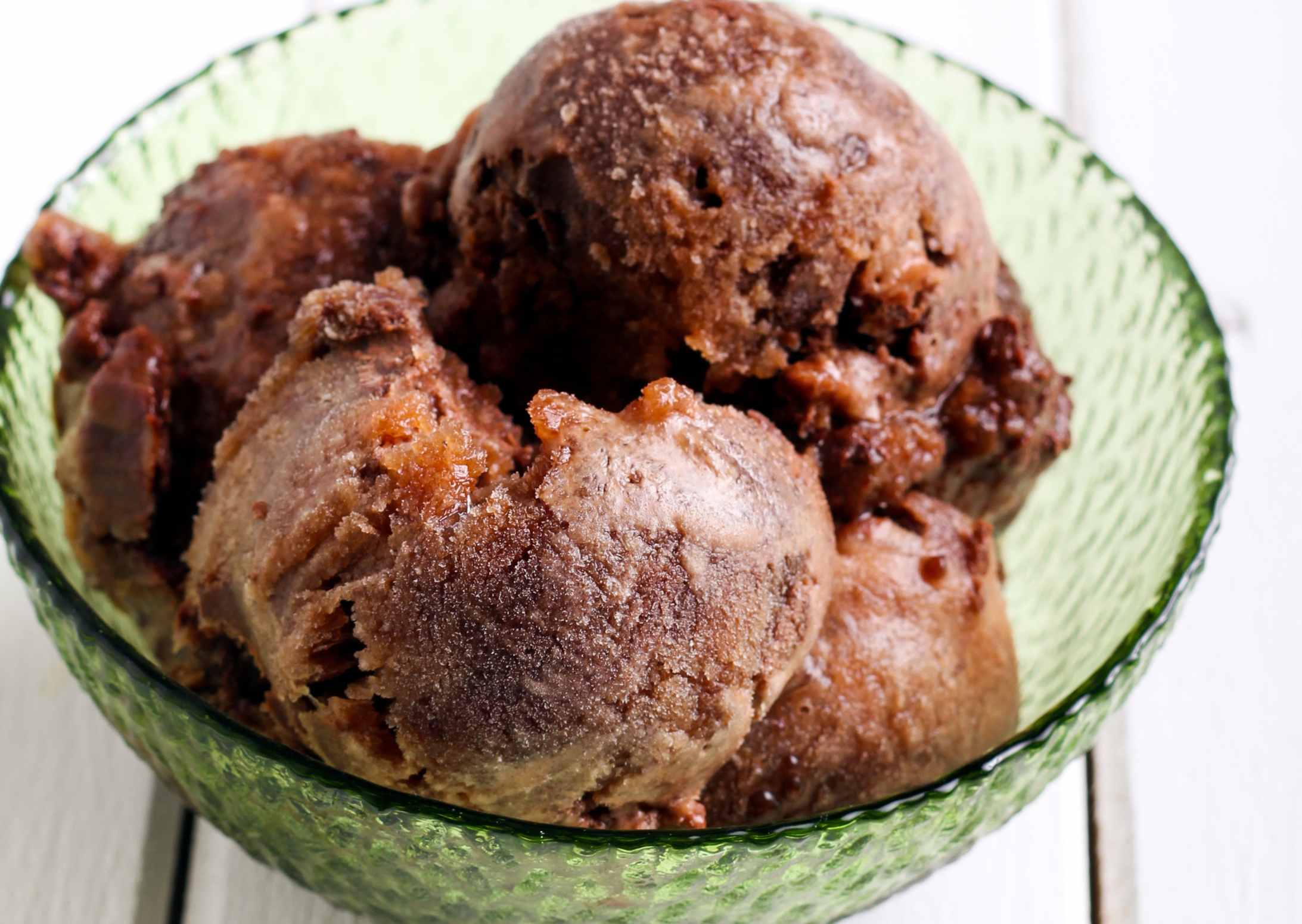 Sorbet à La Poire Sans Sorbetière