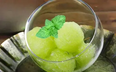 SALTED CUCUMBER MINT KIWI SORBET