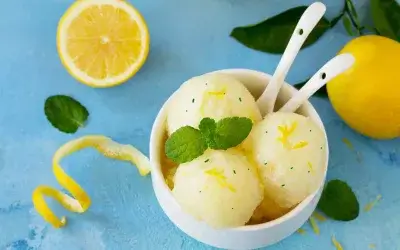 MOJITO CITROENMUNTSORBET