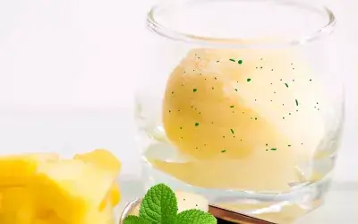 MINT PINEAPPLE SORBET