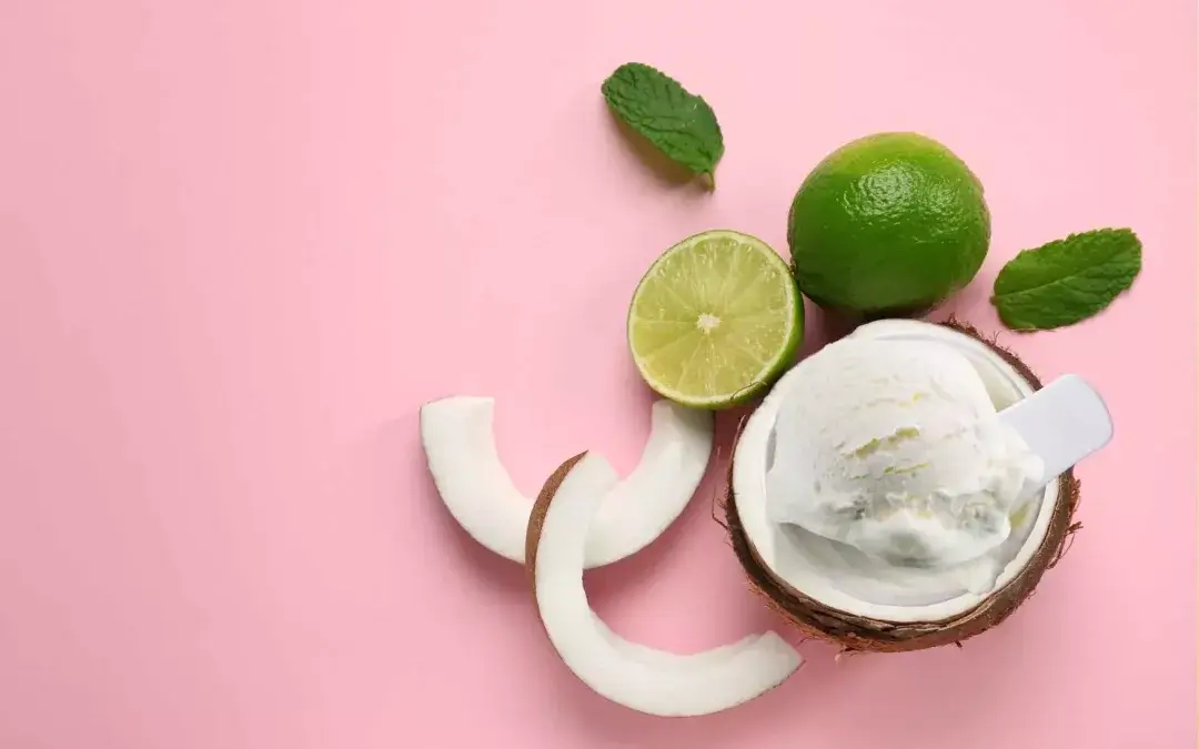COCONUT LIME ICE CREAM