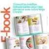 ninja creamli recipe book in french