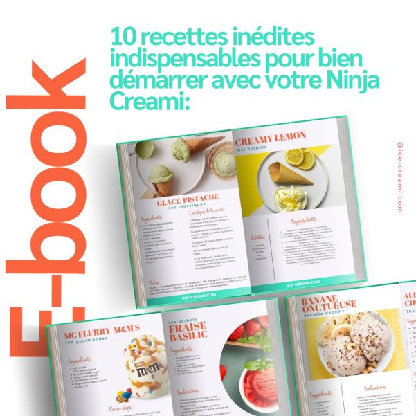 Książka z przepisami na kremy ninja w języku francuskim