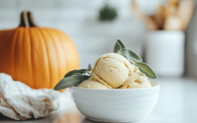 Pumpkin and Sage Ice Cream with Ninja Creami