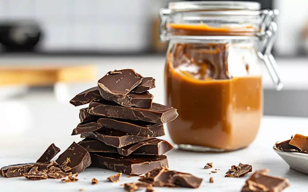 Pâte à Tartiner Chocolat et Caramel Maison : Une Gourmandise Crémeuse Pour Tes Glaces Ninja Creami