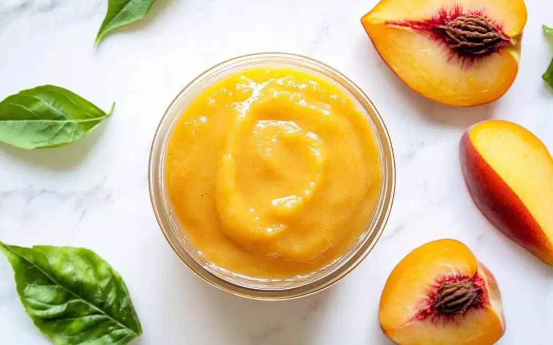 Coulis de Pêche Maison : Une Touche Douce et Fruitée Pour Tes Glaces Ninja Creami