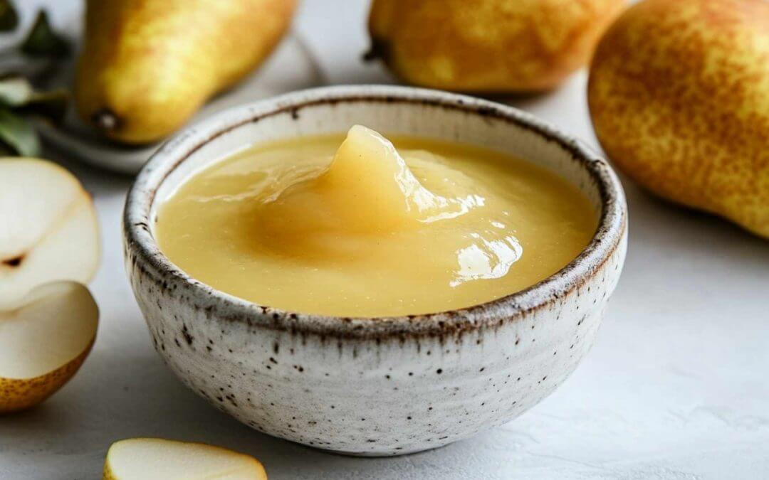 Coulis de Poire Maison : Une Douceur Fruitée et Parfumée Pour Tes Glaces Ninja Creami