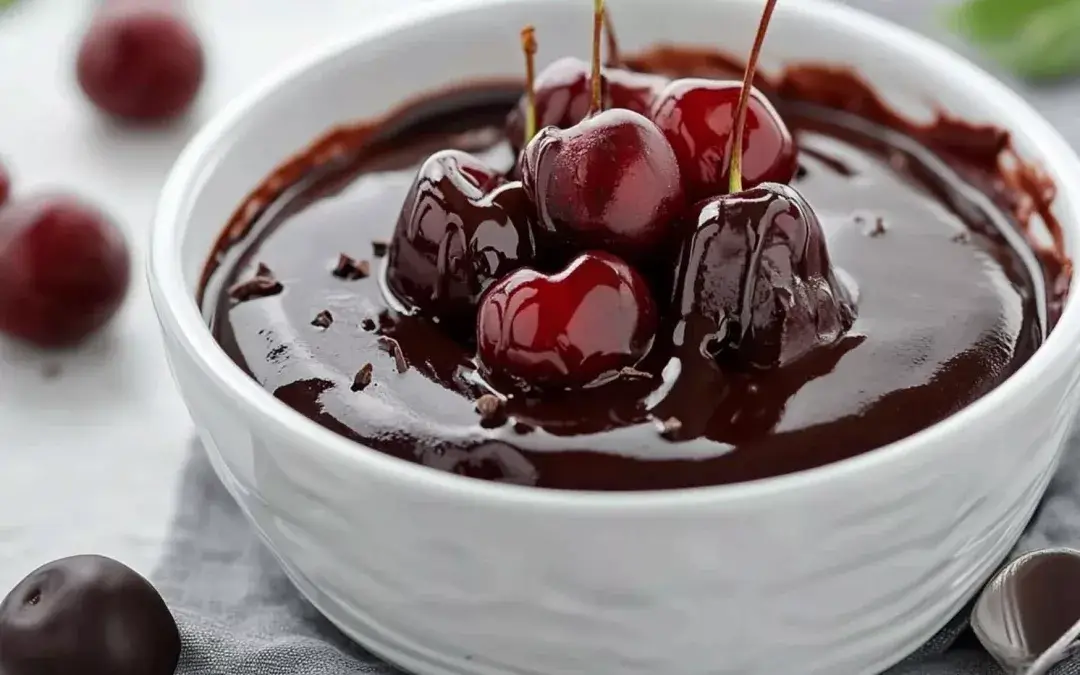Coulis Chocolat Saveur Forêt Noire : Une Touche Gourmande et Fruitée Pour Tes Glaces Ninja Creami
