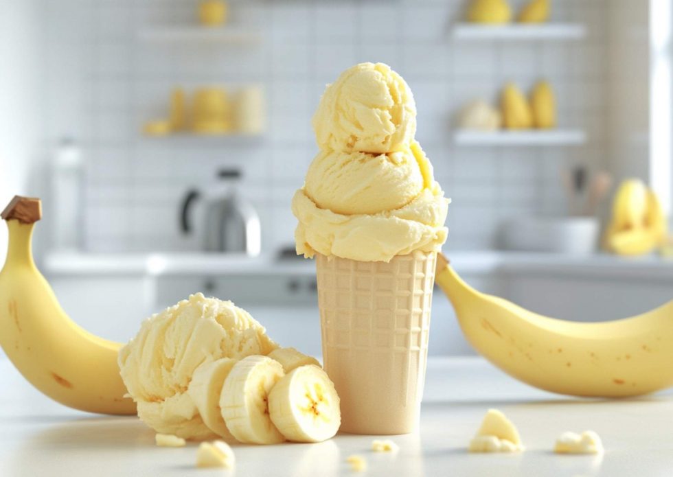 Glace Banane Vanille avec le Ninja Creami 🍦Ice Creami