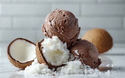 Coconut-Chocolate Ice Cream with Ninja Creami