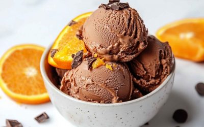 Chocolate Orange Ice Cream with Ninja Creami