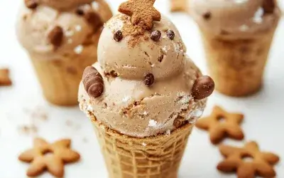 Gingerbread Ice Cream (or Spicy Christmas Cupcakes): A Comforting Dessert for the Holidays