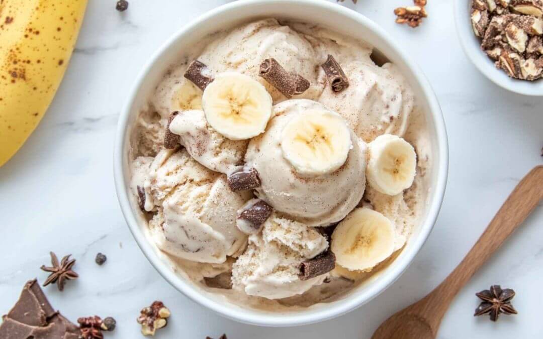 Spicy Banana Ice Cream with Ninja Creami