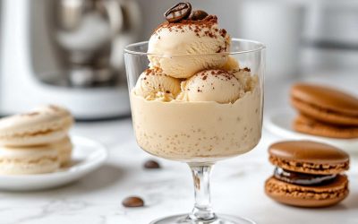 Mascarpone Coffee Ice Cream with Ninja Creami