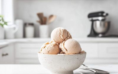 Apple-Cinnamon Ice Cream with Ninja Creami