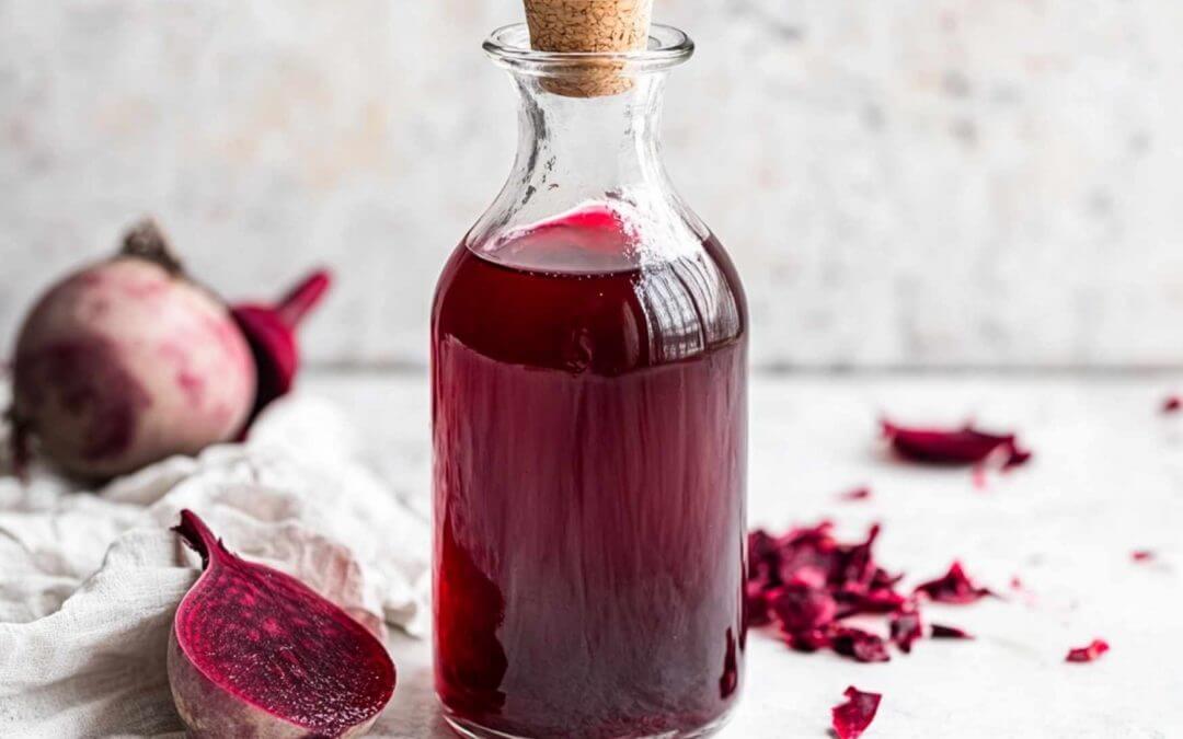 Jarabe casero de remolacha y limón: un dulzor ácido y vibrante para tus helados Ninja Creami