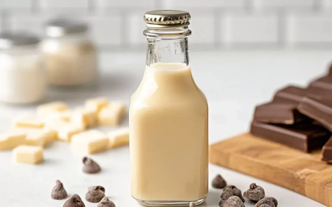 Homemade White Chocolate Syrup: A Creamy Sweetness for Your Ninja Creami Ice Creams