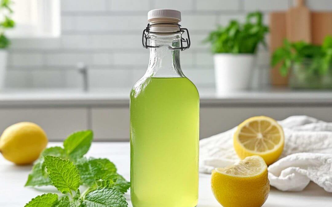 Ninja Creami Lemon Mint Ice Cream Syrup