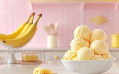 Banana sorbet with the Ninja Creami