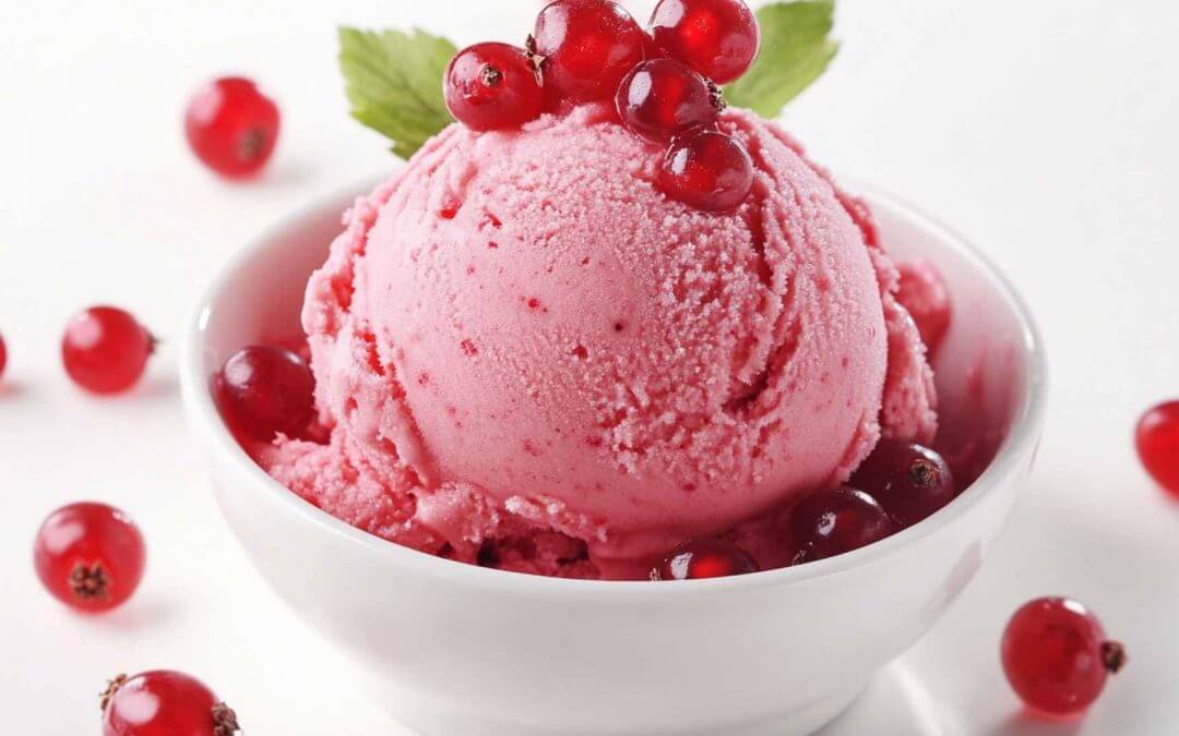 Sorvete de Groseille-framboise