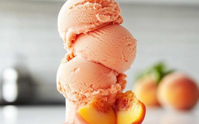 Peach-Apricot Sorbet with Ninja Creami
