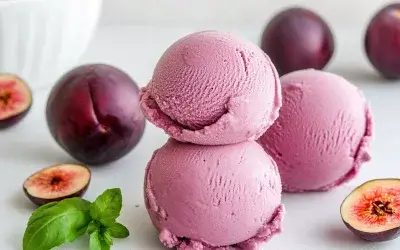 3 seasonal fruit ice cream recipes with Ninja Creami for fall