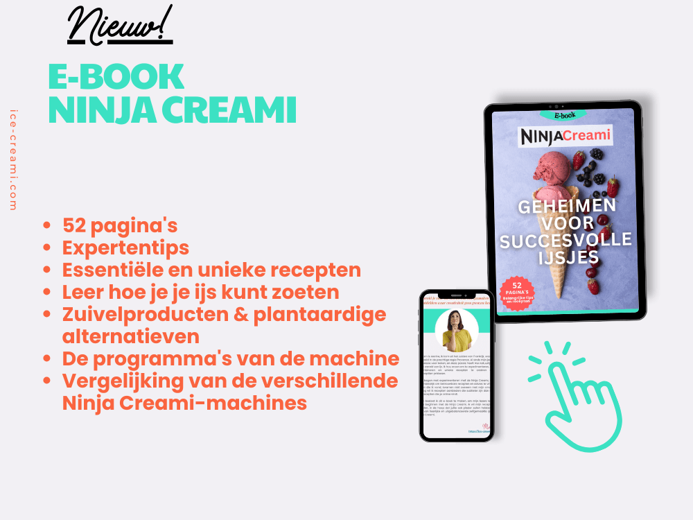 Ninja creami-receptenboek in het Frans