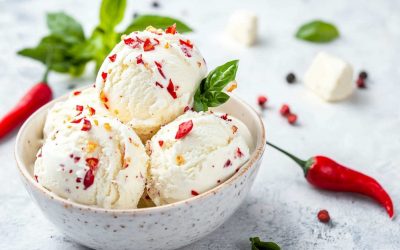 Feta-Red Chili Ice Cream: A Salty Ice Cream That&#39;s a Sensation