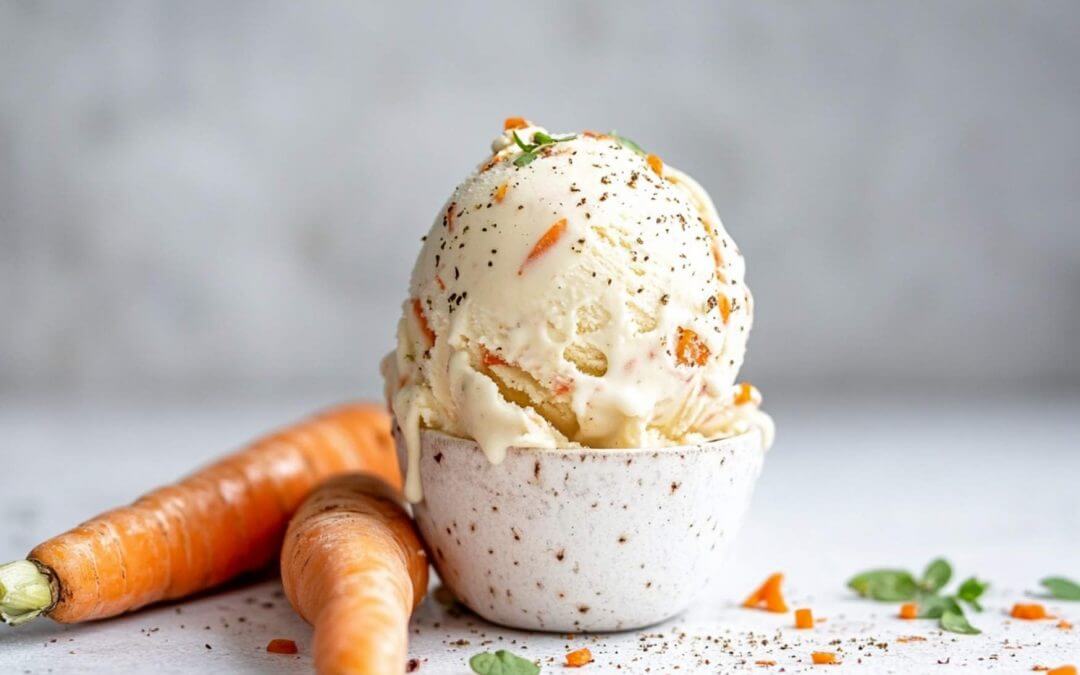 Carrot-Cumin Ice Cream: A Sweet and Salty, Fragrant Touch for an Original Brunch