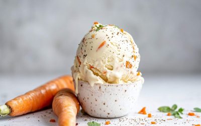 Glace Carotte-Cumin : Une Touche Sucrée-Salée et Parfumée pour un Brunch Original