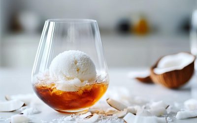 Rum ambra e gelato fatto in casa a Ninja Creami: combinazioni esotiche per un pasto gourmet