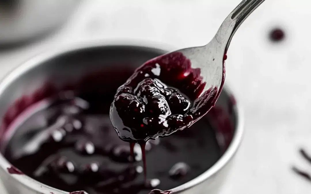 Coulis de Myrtilles Maison : Un Délice Fruité Pour Tes Glaces Ninja Creami